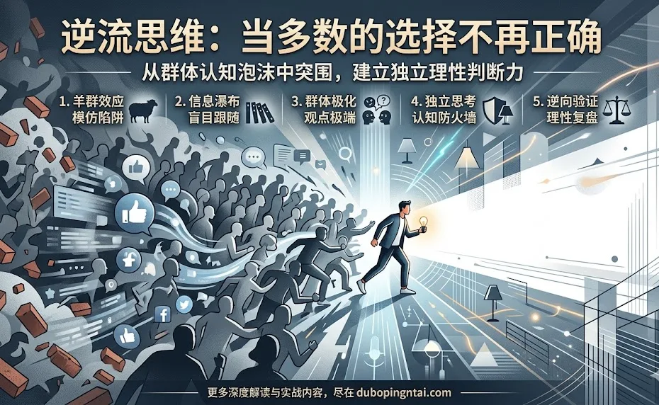 逆流思维：当多数的选择不再正确