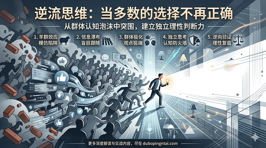 逆流思维：当多数的选择不再正确