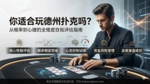 你适合玩德州扑克吗？——从概率到心理的全维度自我评估指南
