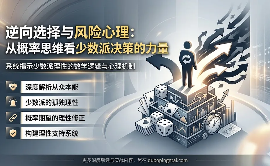 逆向选择与风险心理——从概率思维看少数派决策的力量