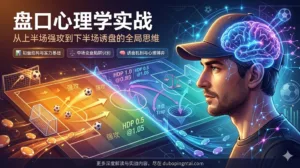 盘口心理学实战篇：从上半场强攻到下半场诱盘的全局思维