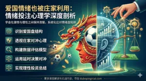 盘口语言教学系列六——爱国情绪也会被庄家利用