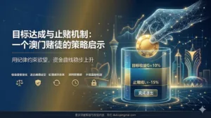 盘口语言教学系列七——目标达成与止赌机制：一个澳门赌徒的策略启示
