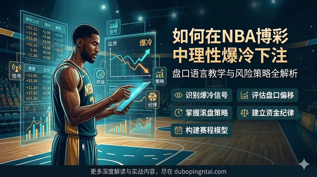 盘口语言教学系列十四——如何在NBA篮球博彩中理性爆冷下注