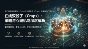 盘口语言教学系列十三——在线双骰子（Craps）的策略与心理机制