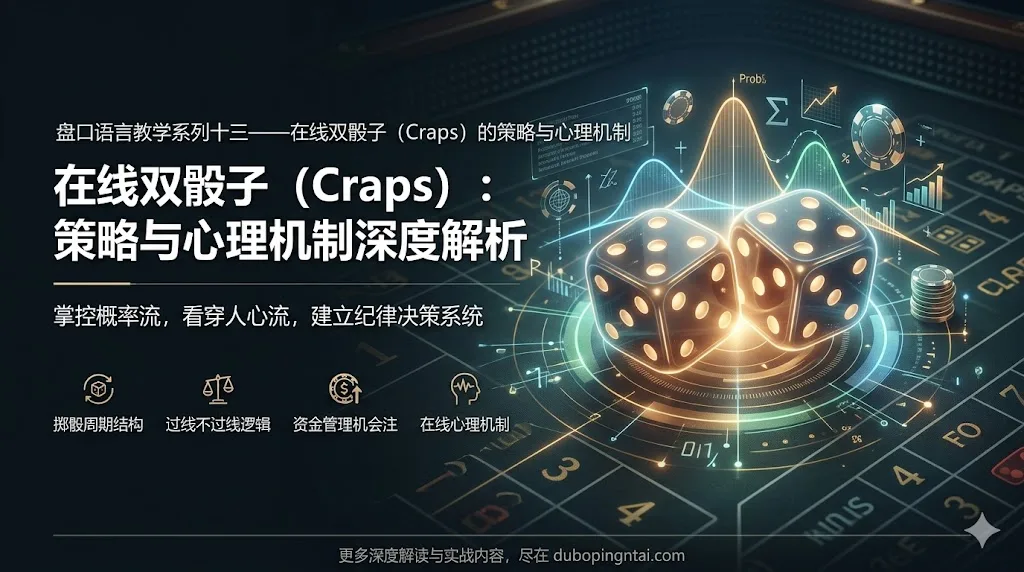 盘口语言教学系列十三——在线双骰子（Craps）的策略与心理机制