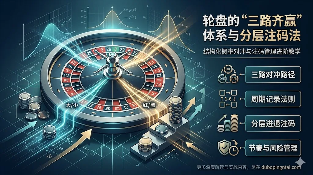盘口语言教学系列十一——轮盘的“三路齐赢”体系与分层注码法