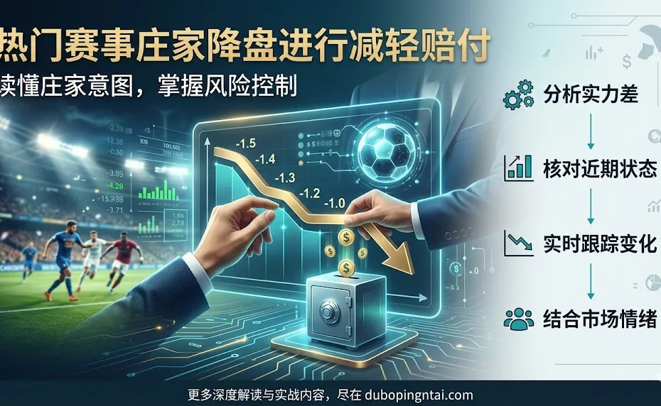 盘口语言教学系列一——热门赛事庄家降盘进行减轻赔付