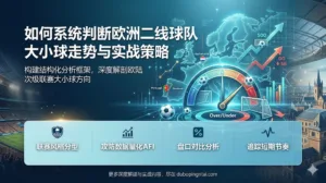 如何系统判断欧洲二线球队的大小球走势与实战策略