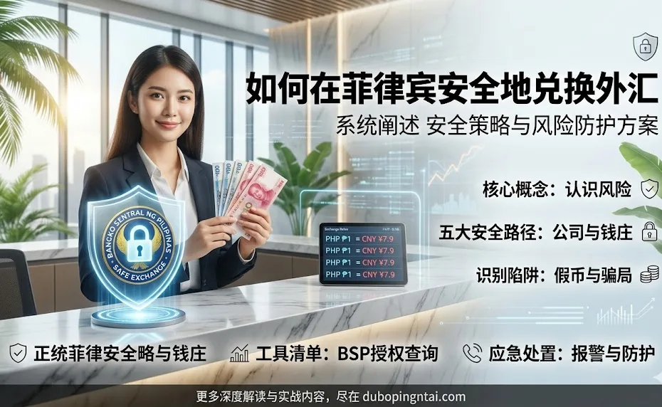如何在菲律宾安全地兑换外汇
