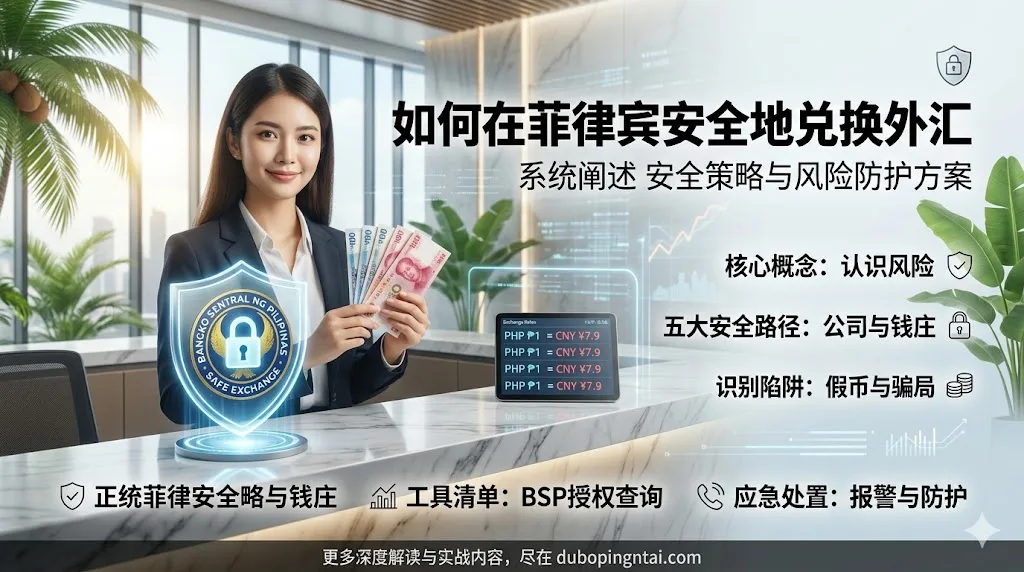 如何在菲律宾安全地兑换外汇