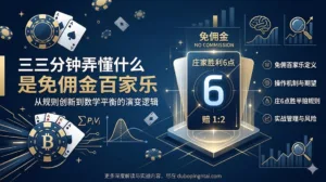 三分钟弄懂什么是免佣金百家乐：从规则创新到数学平衡的演变逻辑