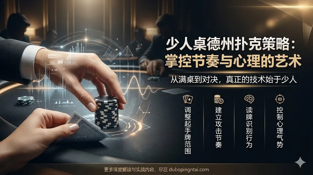 少人桌德州扑克策略：掌控节奏与心理的艺术