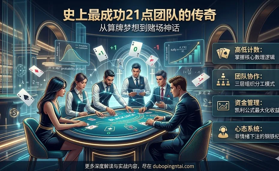 史上最成功21点团队的传奇：从算牌梦想到赌场神话