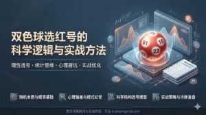 双色球选红号的科学逻辑与实战方法：彩民的实战策略与心理误区
