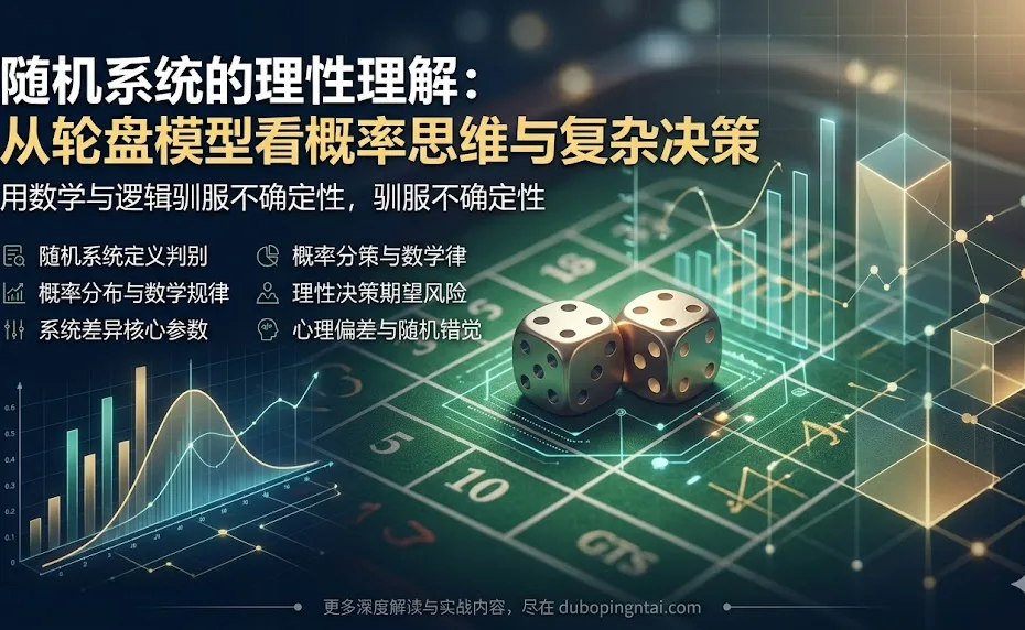 随机系统的理性理解：从轮盘模型看概率思维与复杂决策
