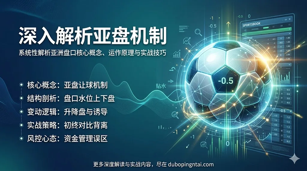 体育博彩中的亚盘完全指南：从基础到进阶的实战解析