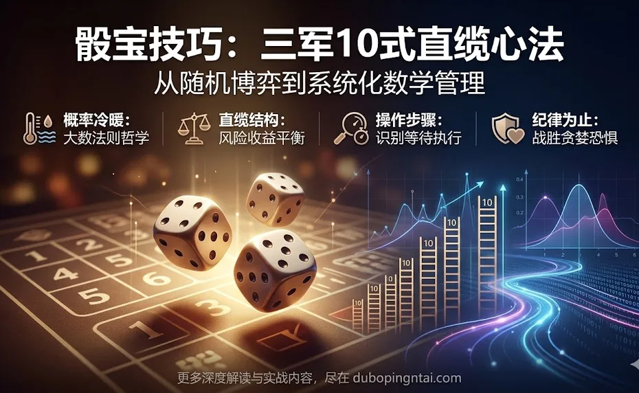 骰宝技巧：三军10式直缆心法