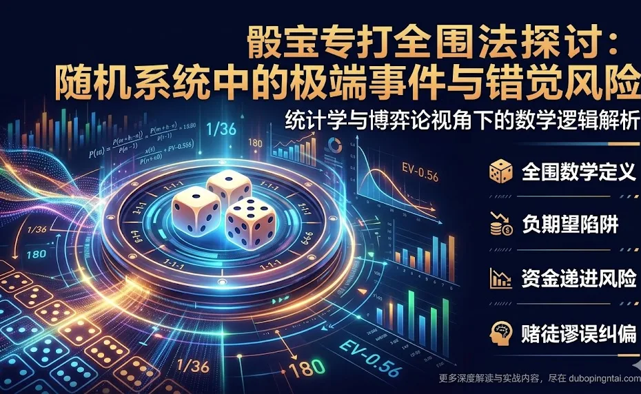 骰宝专打全围法探讨：随机系统中的极端事件与错觉风险