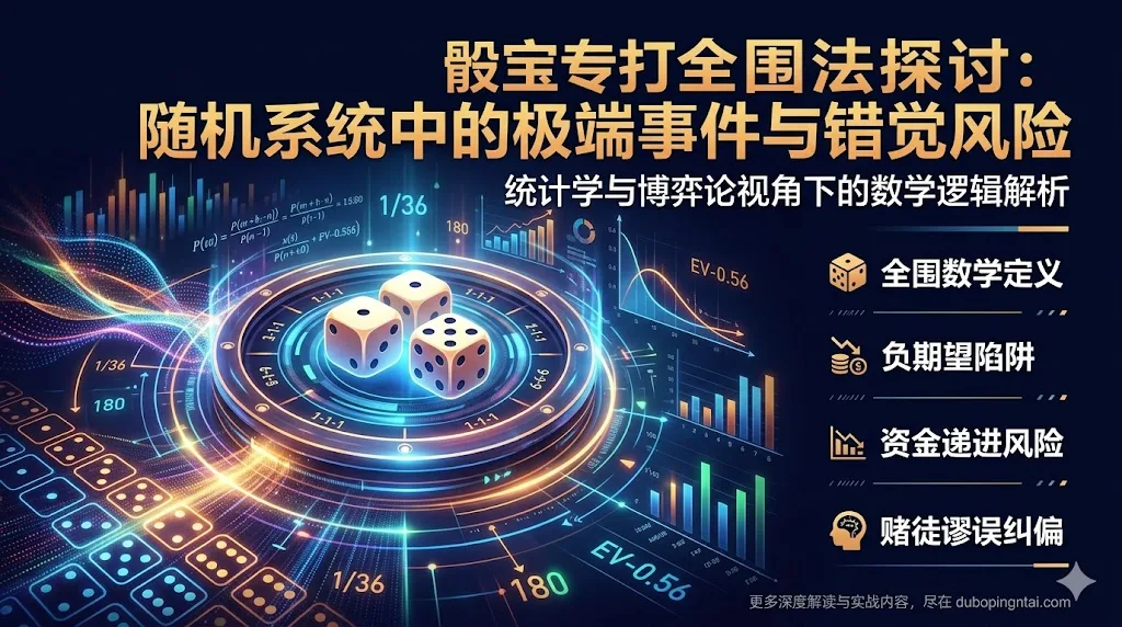 骰宝专打全围法探讨：随机系统中的极端事件与错觉风险