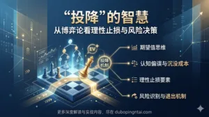 “投降”的智慧：从博弈论看理性止损与风险决策