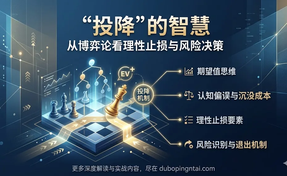“投降”的智慧：从博弈论看理性止损与风险决策