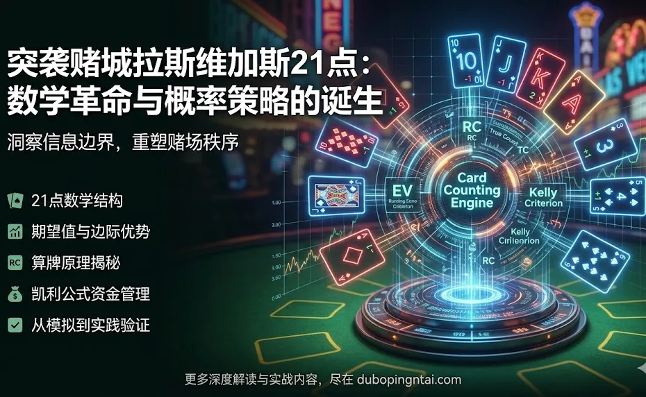 突袭赌城拉斯维加斯21点：数学革命与概率策略的诞生