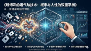 玩博彩的运气与技术：概率与人性的双重平衡