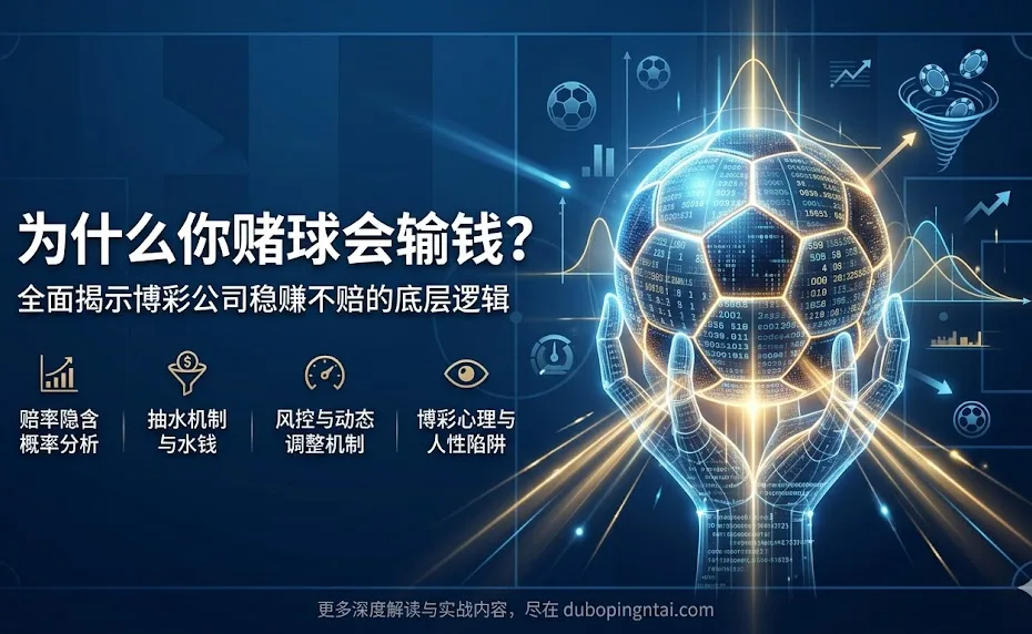为什么你赌球会输钱？——全面揭示博彩公司稳赚不赔的底层逻辑