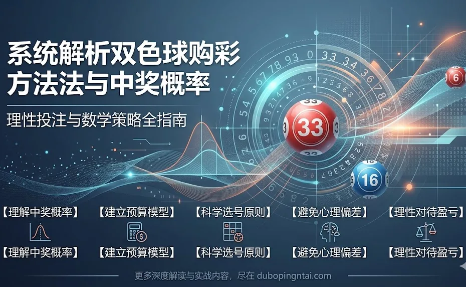 系统解析双色球购彩方法与中奖概率：理性投注与数学策略全指南