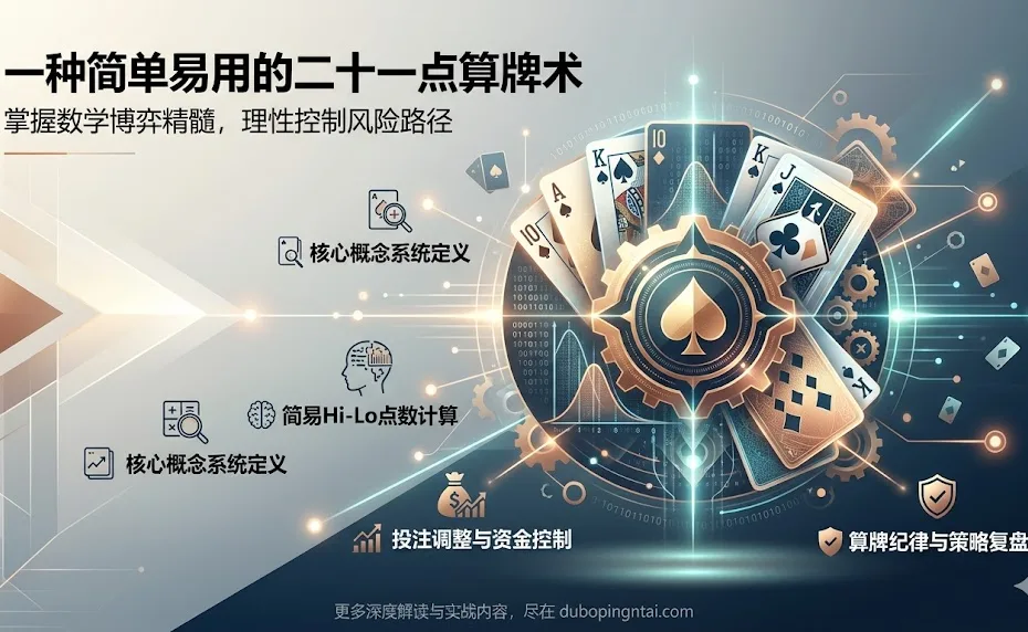 一种简单易用的二十一点算牌术