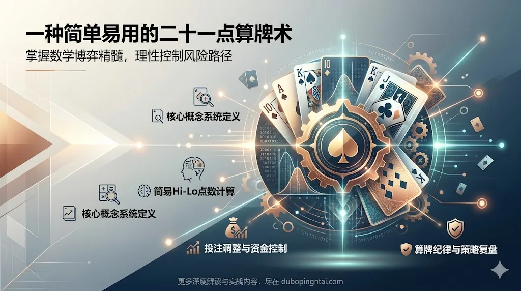 一种简单易用的二十一点算牌术