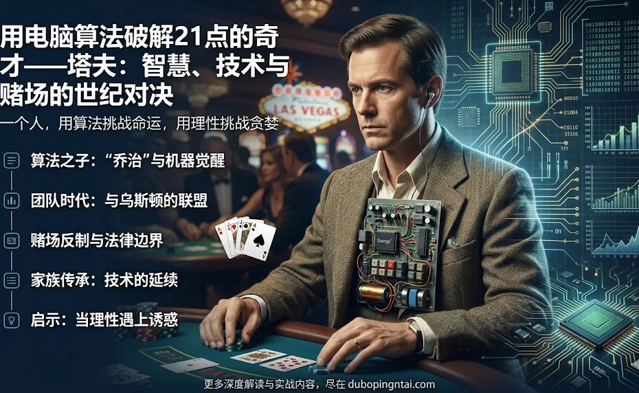 用电脑算法破解21点的奇才——塔夫：智慧、技术与赌场的世纪对决