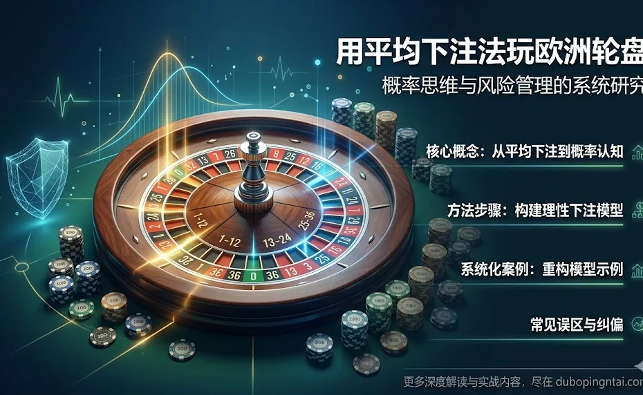 用平均下注法玩欧洲轮盘——概率思维与风险管理的系统研究