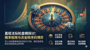 用直缆法玩轮盘赌的探讨——概率极限与资金秩序的博弈