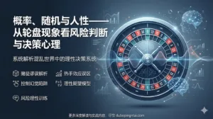 概率、随机与人性——从轮盘现象看风险判断与决策心理