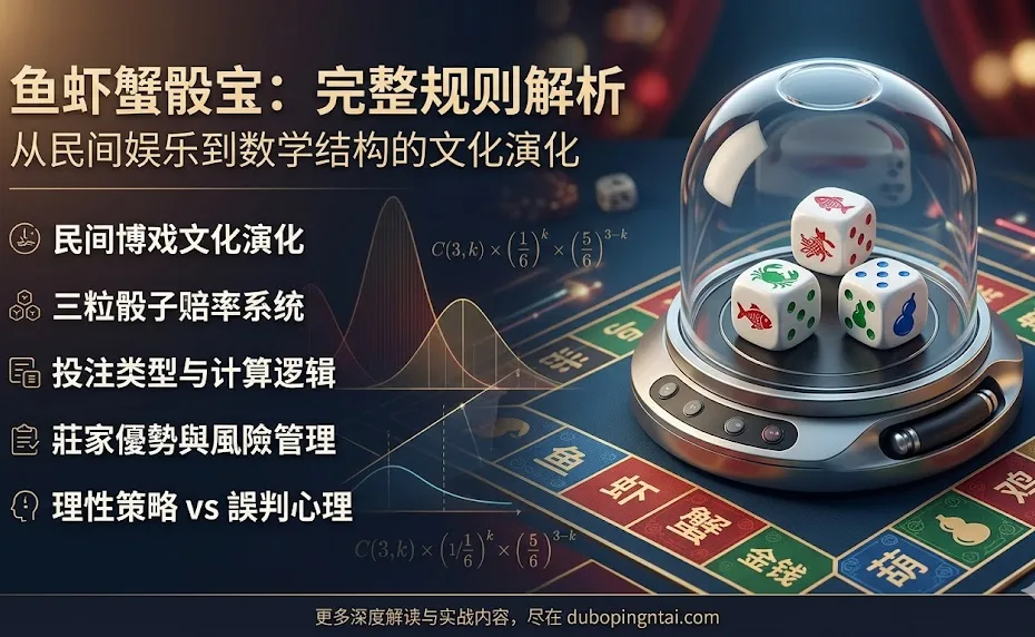 鱼虾蟹骰宝：从民间娱乐到数学结构的完整规则解析