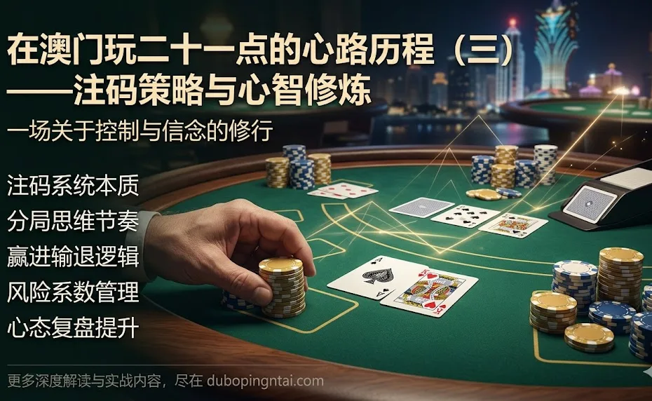 在澳门玩二十一点的心路历程（三）——注码策略与心智修炼