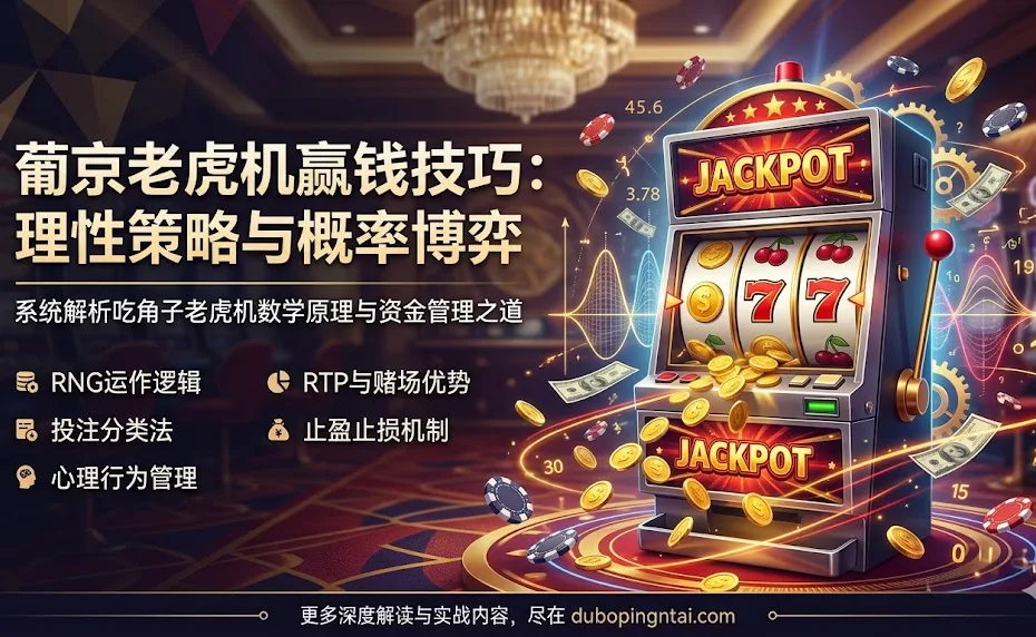 在葡京赌场玩吃角子老虎的赢钱技巧
