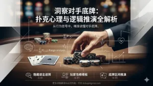 在扑克牌局中如何推测对手底牌的强弱