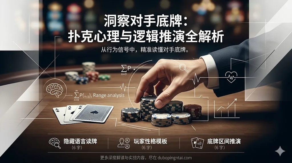 在扑克牌局中如何推测对手底牌的强弱