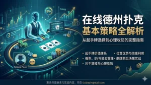 在线德州扑克基本策略全解析：从起手牌选择到心理攻防的完整指南