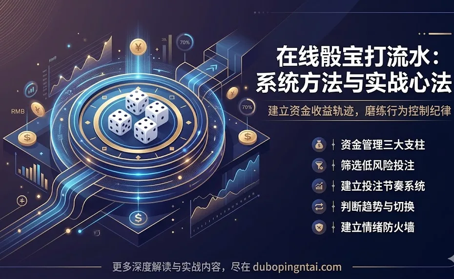 在线骰宝打流水的系统方法与实战心法