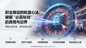 职业赌徒的轮盘心法：破解“必赢秘技”的真相与边界