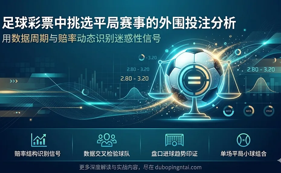 足球彩票中挑选平局赛事的外围投注分析