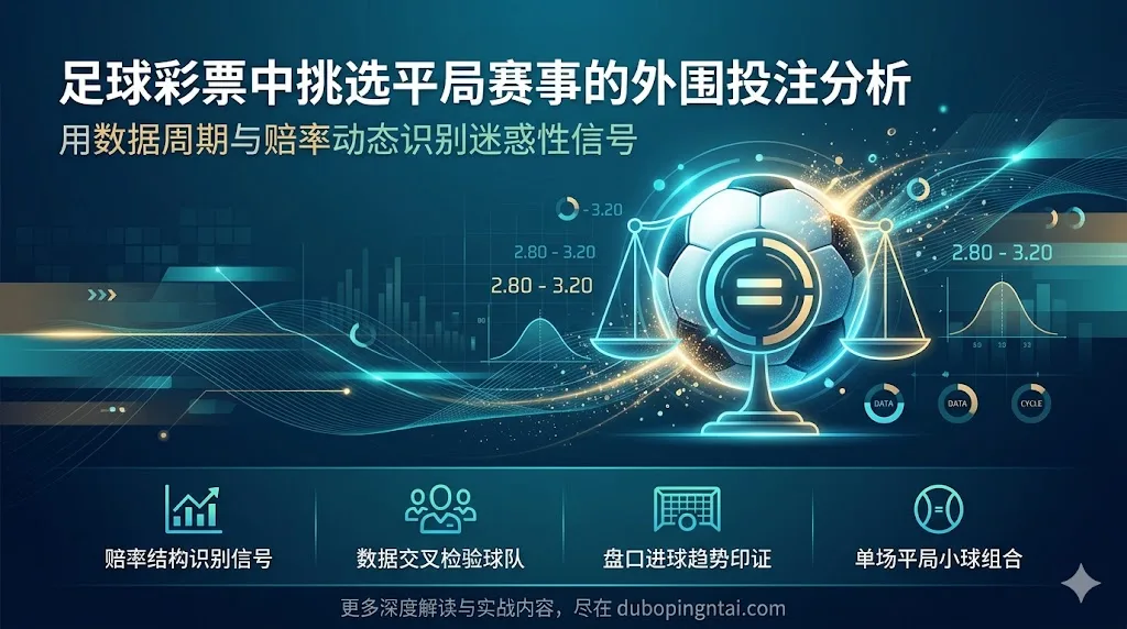 足球彩票中挑选平局赛事的外围投注分析