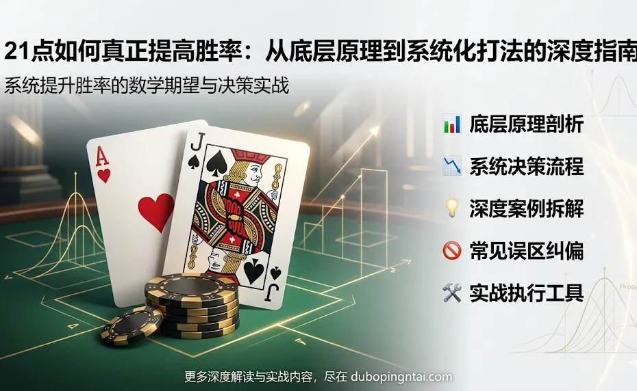 21点如何真正提高胜率：从底层原理到系统化打法的深度指南