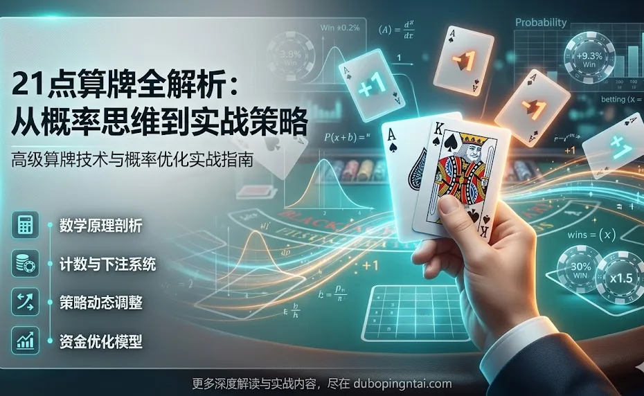 21点算牌全解析：从概率思维到实战策略