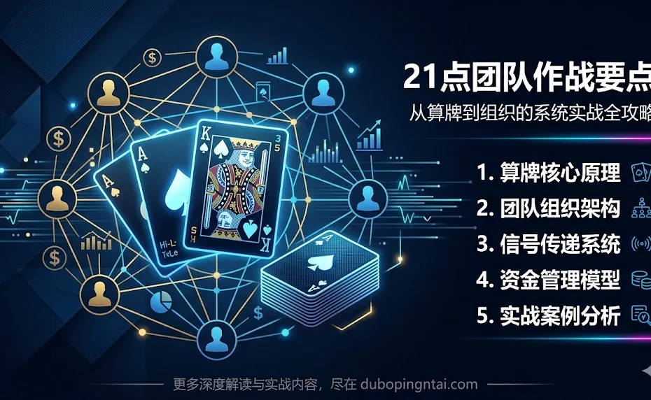 21点团队作战要点：从算牌到组织的系统实战全攻略