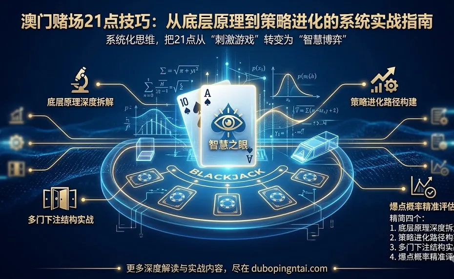 澳门赌场21点技巧：从底层原理到策略进化的系统实战指南